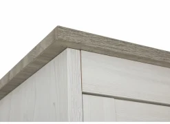 Wandmeubel 215cm - decor - lariks & bruine eik- Wandmeubels|Wandmeubels