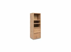 Boekenkast|Boekenkast|Wandmeubel Image 22 45x37x137cm - melamine - honing eik