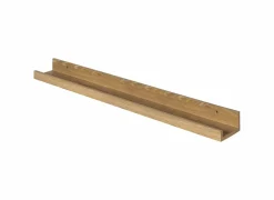 Wandplank Bergen 70x10x5cm - hout - eik- Wandplanken|Wandplanken