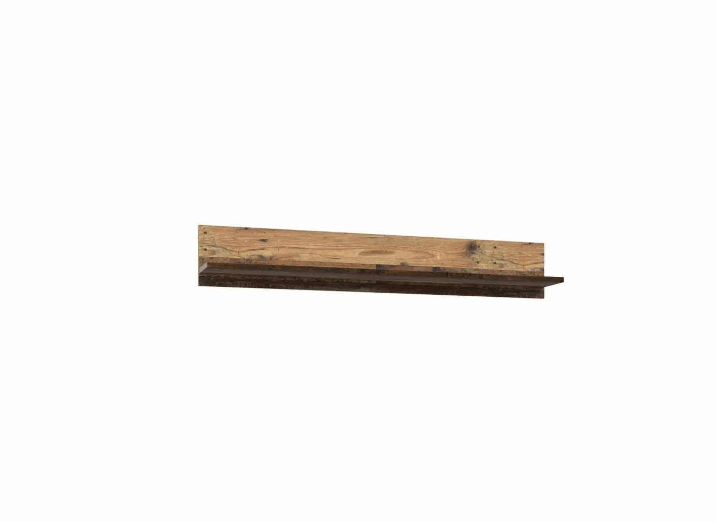 Wandplank Clif 160x22x26cm - decor - old wood & beton- Wandplanken|Wandplanken