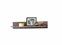Wandplank Clif 120x23x22cm - decor - old wood & beton- Wandplanken|Wandplanken