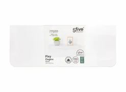 Wandplank Fixy 60x23,5x3,8cm - MDF - wit- Wandplanken|Wandplanken