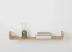 Wandplanken|Wandplanken|Wandplank Fixy 80x20xH10cm - MDF - naturel