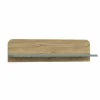 Wandplanken|Wandrekken|Wandplank Hoa 100x22x26cm - decor - mauvella eik & groen