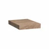 Wandplanken|Wandplanken|Wandplank 23,5x23,5x3,8cm - MDF - eik naturel
