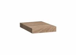 Wandplanken|Wandplanken|Wandplank 23,5x23,5x3,8cm - MDF - eik naturel
