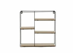 Wandrekken|Wandrekken|Wandrek Teide 40x10x40cm - metaal & decor - naturel