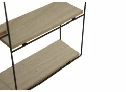 Wandrekken|Wandrekken|Wandrek Teide 40x10x40cm - metaal & decor - naturel