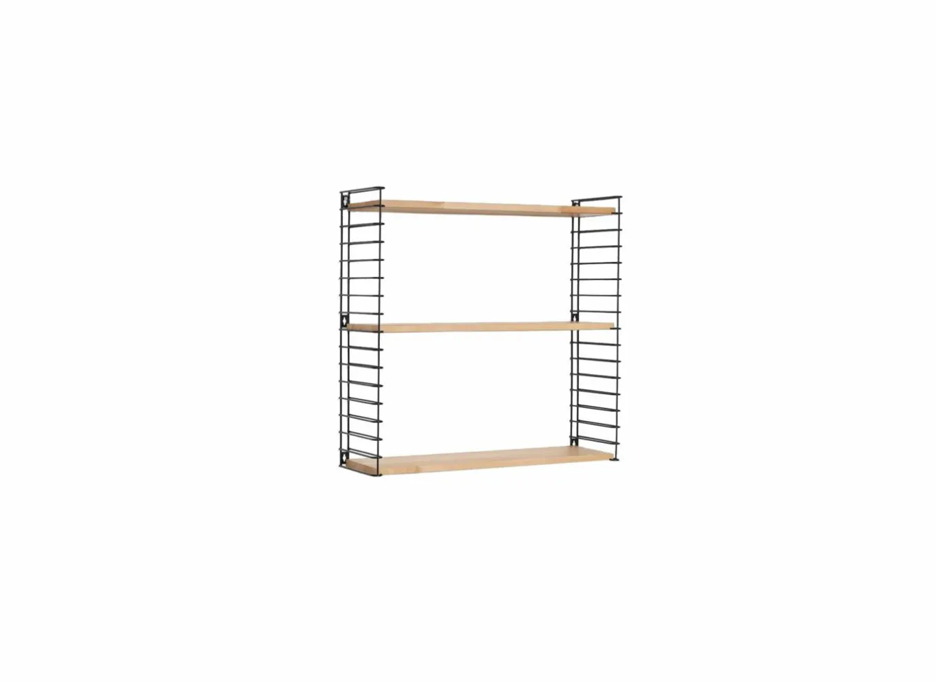 Wandrekken|Wandrekken|Wandrek Tomado 70x21x68cm - staal - naturel & zwart