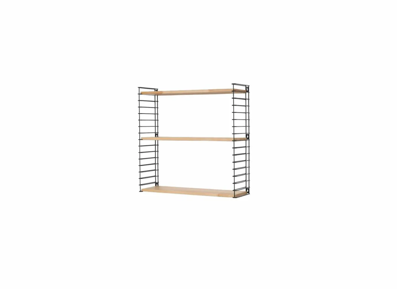 Wandrekken|Wandrekken|Wandrek Tomado 70x21x68cm - staal - naturel & zwart