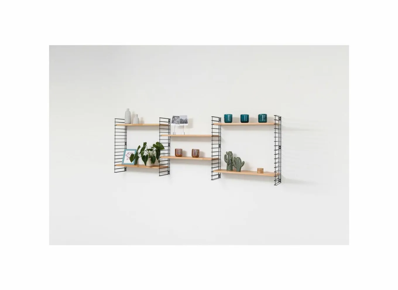 Wandrekken|Wandrekken|Wandrek Tomado 70x21x68cm - staal - naturel & zwart