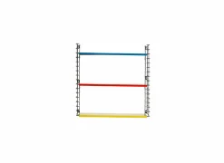 Wandrek Tomado 70x21x68cm - staal - multicolor- Wandrekken|Wandrekken