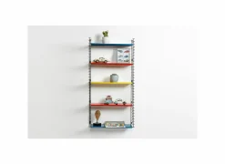 Wandrek Tomado 70x21x68cm - staal - multicolor- Wandrekken|Wandrekken