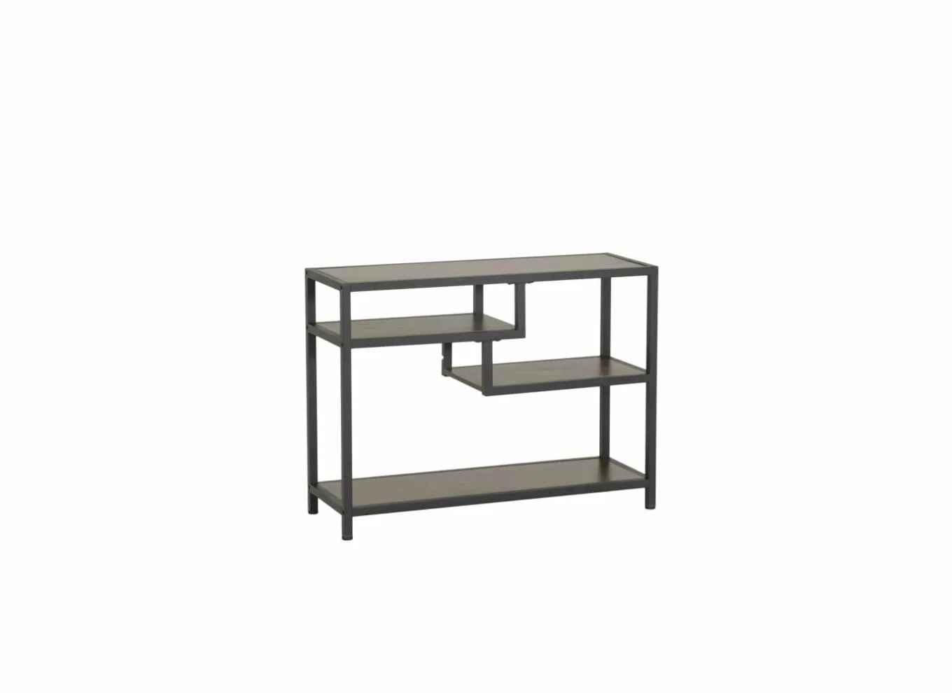 Wandtafels|Wandtafels|Wandtafel Jackson 100x35cm - MDF - walnoot