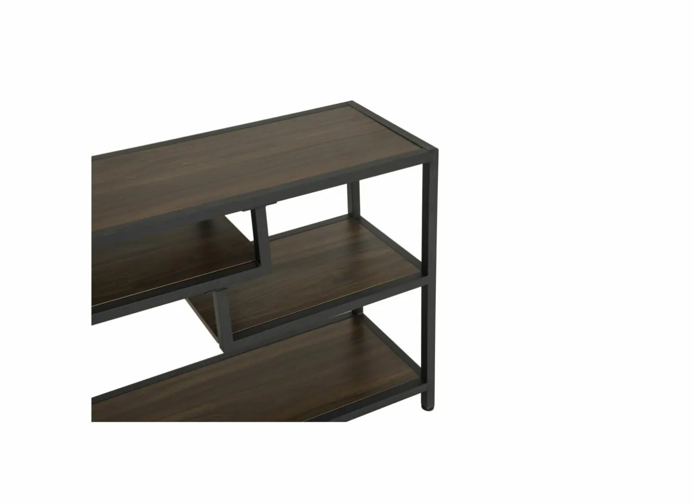 Wandtafels|Wandtafels|Wandtafel Jackson 100x35cm - MDF - walnoot