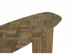 Wandtafel Maelis 120x40cm - teak massief - naturel- Wandtafels|Wandtafels