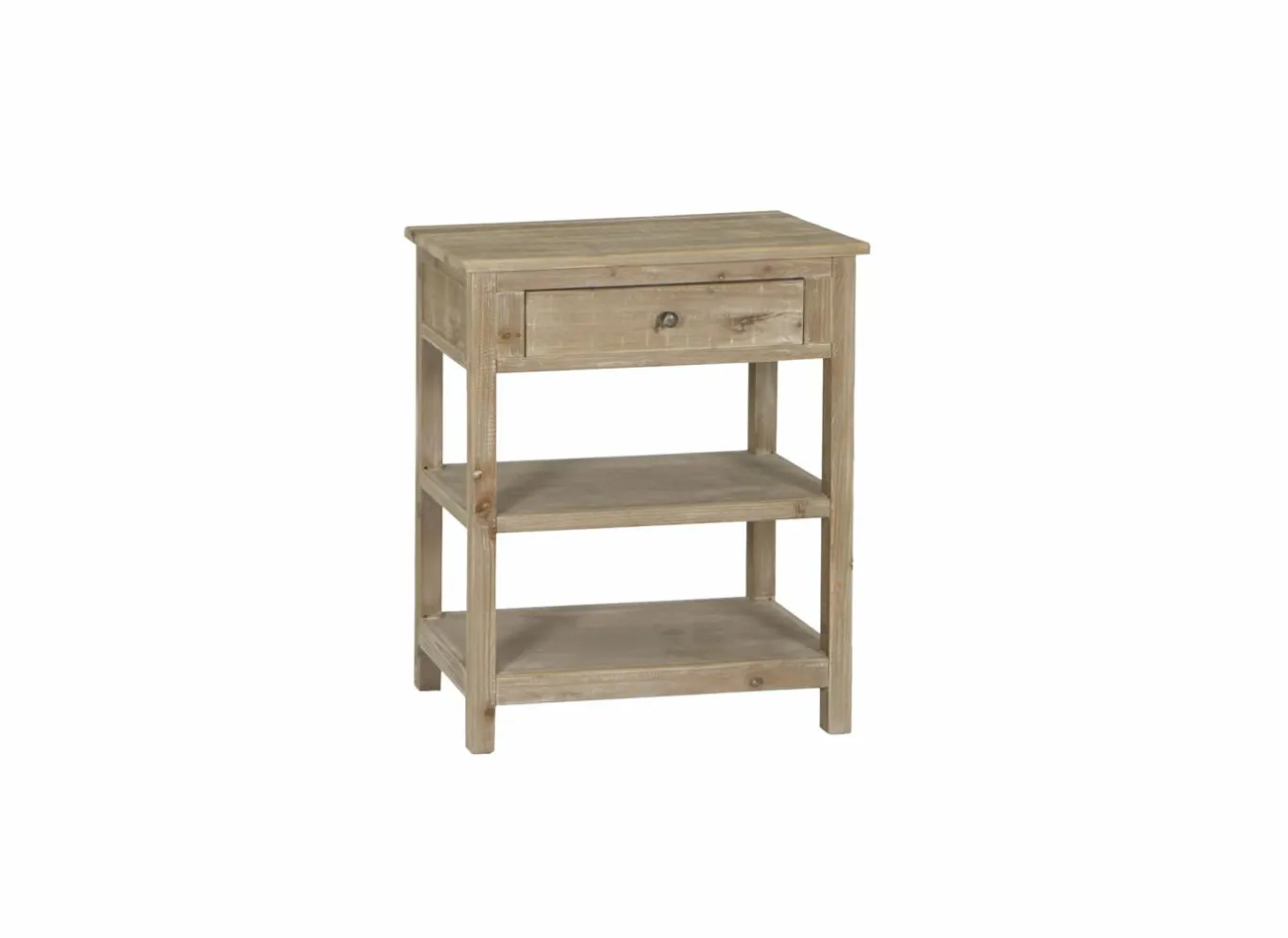 Wandtafels|Wandtafels|Wandtafel Novecento 70x40cm - gerecycleerd den massief - naturel