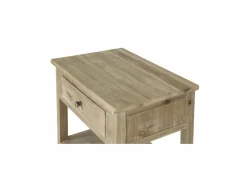 Wandtafels|Wandtafels|Wandtafel Novecento 70x40cm - gerecycleerd den massief - naturel