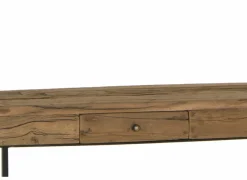 Wandtafel Vendetta 120x30cm - hout massief - bruin- Wandtafels|Wandtafels