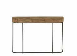 Wandtafel Vendetta 120x30cm - hout massief - bruin- Wandtafels|Wandtafels