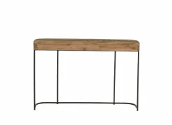 Wandtafel Vendetta 120x30cm - hout massief - bruin- Wandtafels|Wandtafels