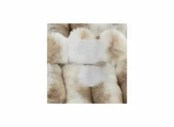 Kerstdecoratie|Energie Besparen|Warmwaterkruik 2L polyester beige/wit