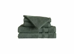 Washandjes|Washandje Katharina 16x21cm moss