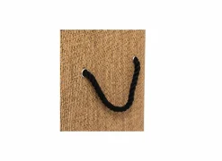 Wasmand 52x32x63cm - bamboe - zwart/bruin- Wasmanden