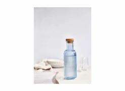 Cosy & Trendy Karaffen|Waterfles Raya 1L - glas - blauw
