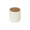 Wattenpotje Come Ø10x11cm - polystone - beige- Organizers