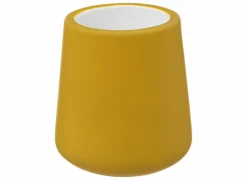 Wc-borstel Cocon H40cm - stoneware - mosterd- Wc-Borstels