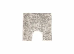 Wc-mat Indiana Shape 50x50cm - chenille - beige- Wc-Matten|Wc-Matten