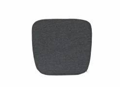 Tuinstoelkussens|Wickerkussen Jono 46x49cm - polyestervezel - antraciet