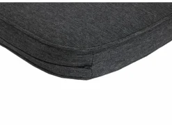 Tuinstoelkussens|Wickerkussen Jono 46x49cm - polyestervezel - antraciet