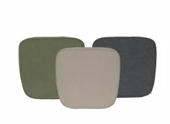 Tuinstoelkussens|Wickerkussen Jono 46x49cm - polyestervezel - antraciet