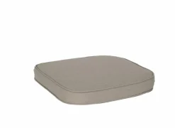 Wickerkussen Jono 46x49cm - polyestervezel - beige- Tuinstoelkussens