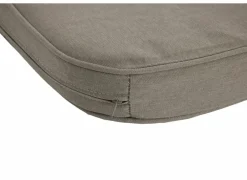 Wickerkussen Jono 46x49cm - polyestervezel - beige- Tuinstoelkussens