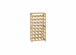 Wijnrekken|Wijnrekken|Wijnrek Linha 45x24x89cm - bamboe - naturel
