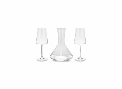 Salt & Pepper Wijnaccessoires|Karaffen|Wijnset Muze 3-delig - glas - transparant