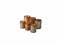 Herfstdecoratie|Kerstdecoratie|Windlicht Coney set van 2