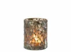J line Windlicht Mozaïek  H13,5cm- Kaars & Houder