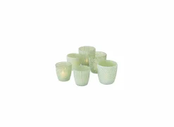 Kaars & Houder|Windlicht Patty H7-9cm set van 2
