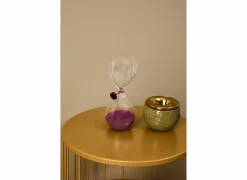 Zandloper Belli H20cm - glas - multicolor- Decoratieve Accessoires