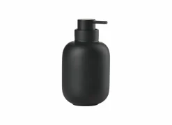 Zone Zeeppompje Sensu Ø7,50x13cm - keramiek - zwart- Zeeppompjes