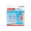 tesa Wandkapstokken|Wandkapstokken|Zelfklevende haak 1kg, 2 stuks