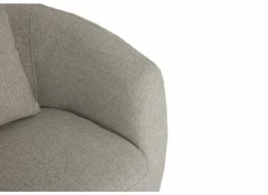 Zetels|Zetel Aegea 1-zit - stof - lichtgrijs