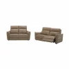 Zetels|Zetel Back 3+2-zit - leder - camel met relax