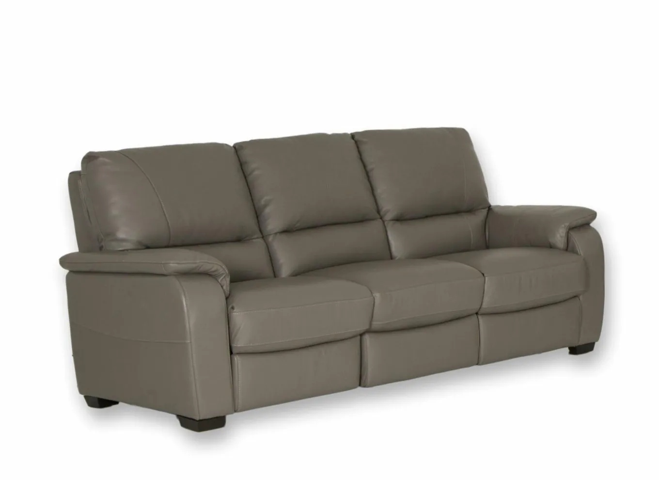 3-Zits Zetels|Zetels|Zetel Barbiero 3-zit - leder - elephant taupe