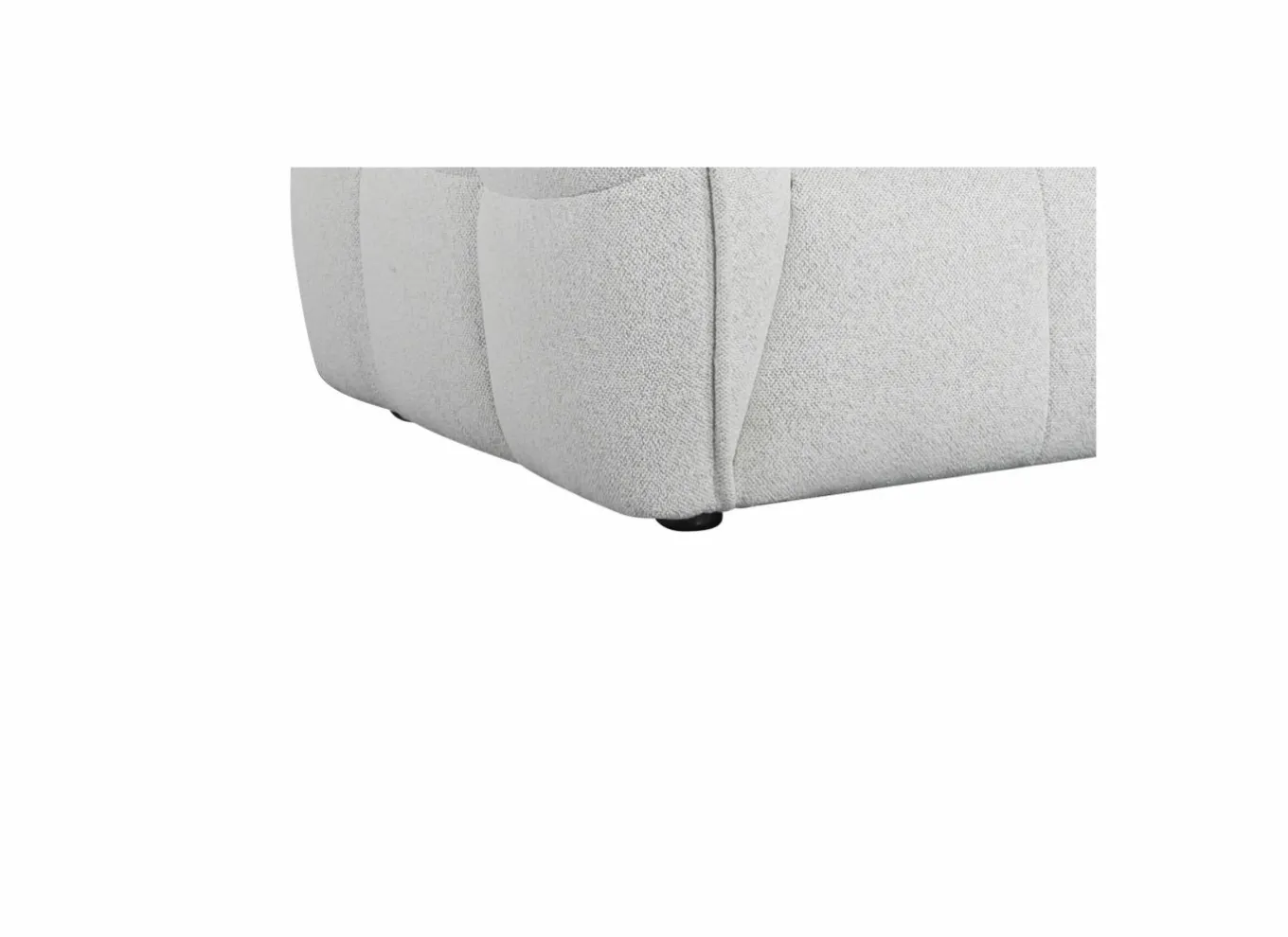 3-Zits Zetels|Zetels|Zetel Bowie 3-zit - stof - grijs & wit