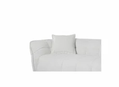 3-Zits Zetels|Zetels|Zetel Bowie 3-zit - stof - grijs & wit